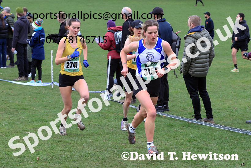 Senior Womens 2026 UK CAU Inter Counties Cross Country, Wollaton Park, Nottingham. Photo: David T. Hewitson/Sports for All Pics